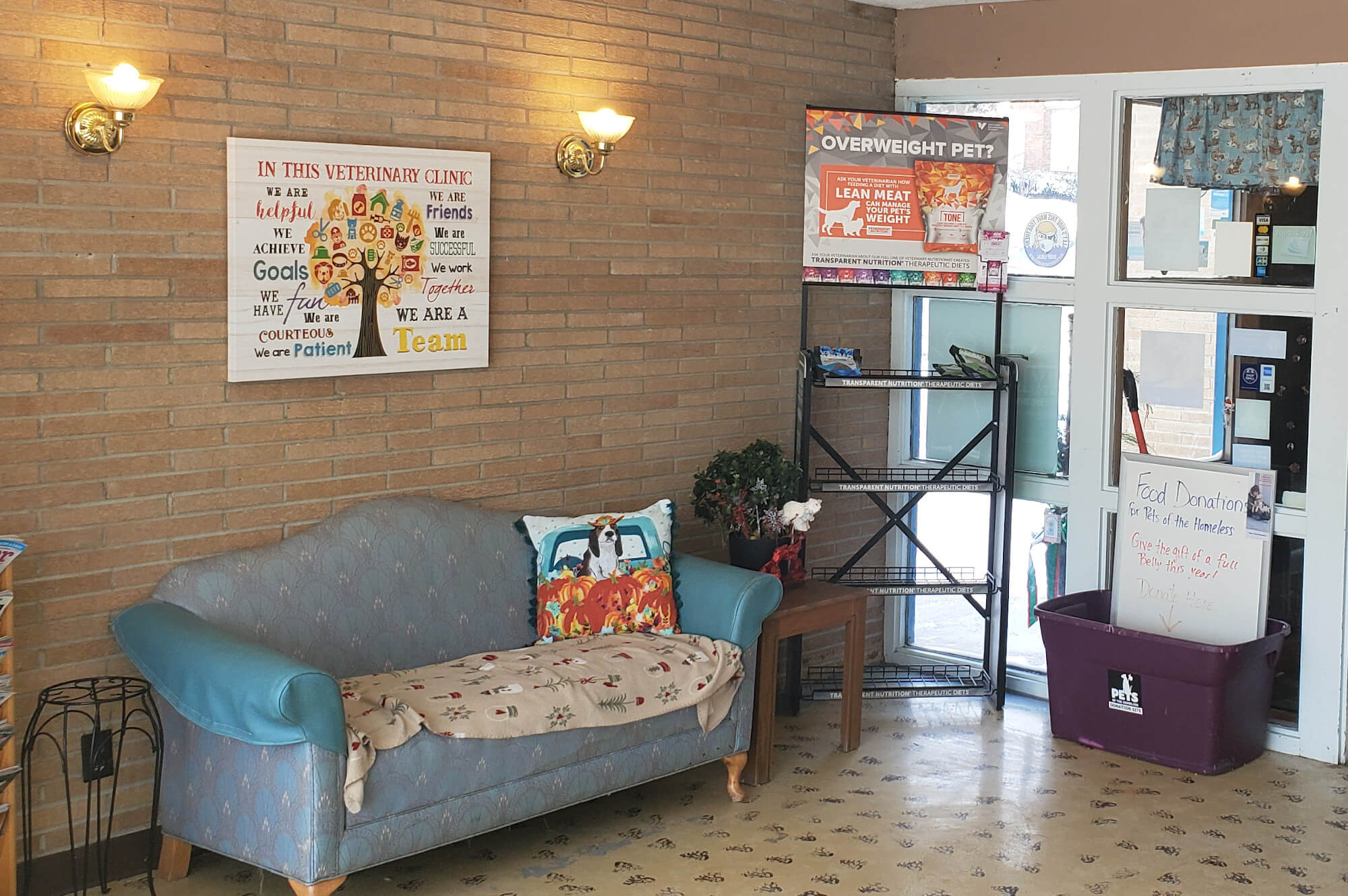 front desk
